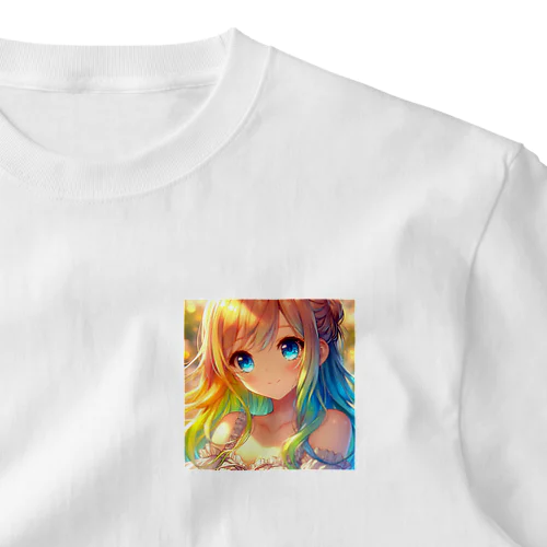 優しく微笑む少女💞 ワンポイントTシャツ