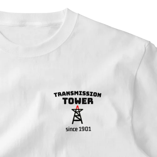 TRANSMISSION TOWER🔺 ワンポイントTシャツ