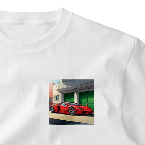 スーパーカー ワンポイントTシャツ