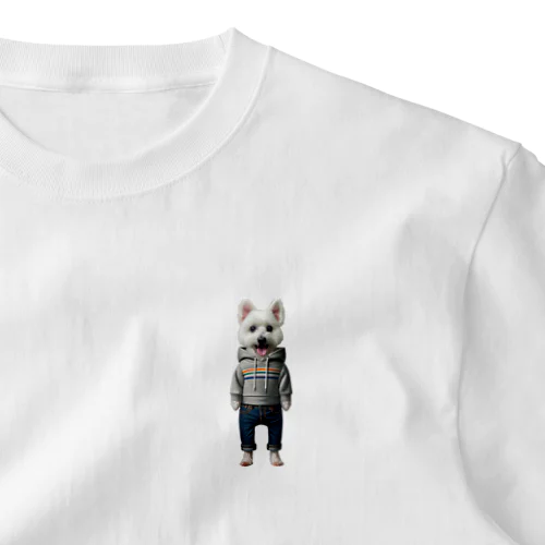 愛犬コスチューム：優作 One Point T-Shirt