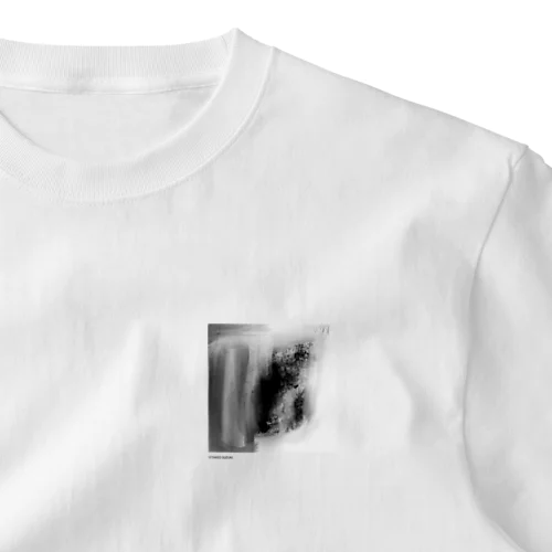 TAKEO SUZUKI 現代アートTシャツ「Abstract」 One Point T-Shirt