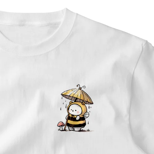 シロクマはちカッパちゃん🐝🐻‍❄️ ワンポイントTシャツ