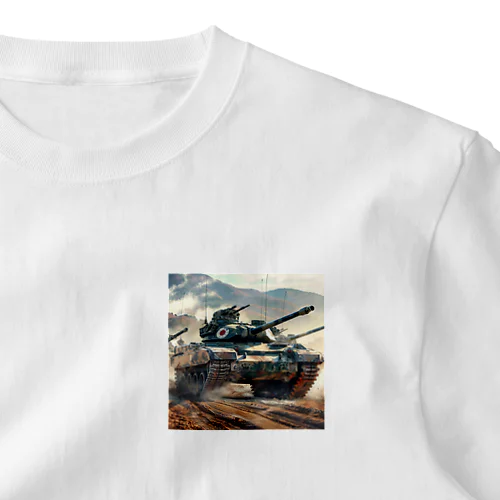 陸上自衛隊の戦車　kouchan 1616 One Point T-Shirt