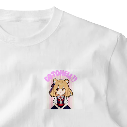 ケモ耳少女 ワンポイントTシャツ