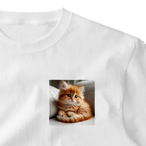 かわいい子猫のキャラクターグッズです One Point T-Shirt