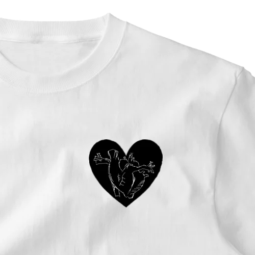 WAXPAPA(The heartbeat) ワンポイントTシャツ