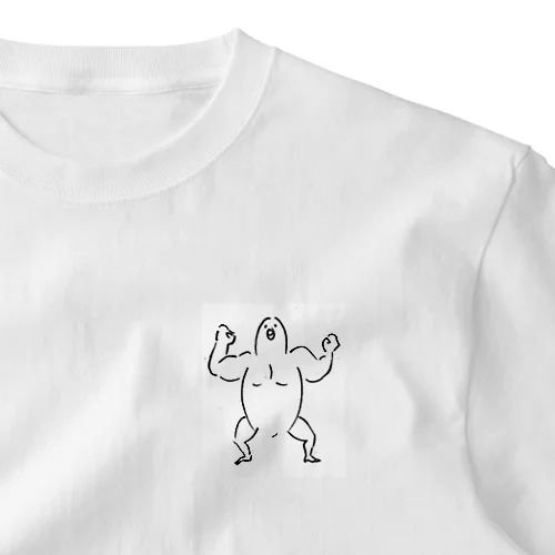 ムキムキひよこくん ワンポイントTシャツ