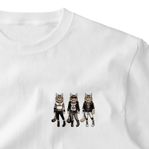Rock Cat  （Girl) One Point T-Shirt
