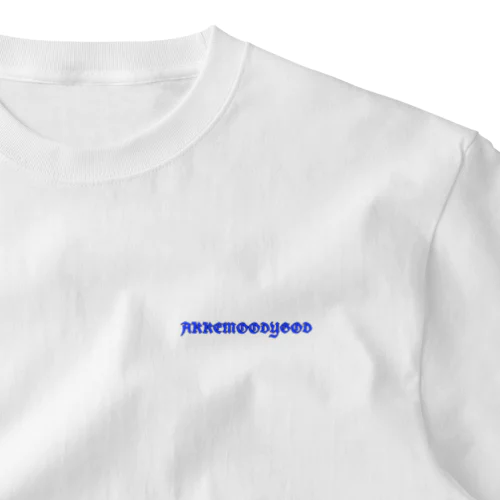 AKKEMOODYGOD (Name Logo2) One Point T-Shirt