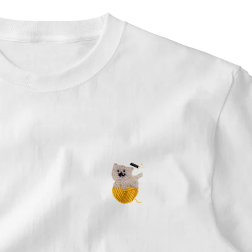 ギョロギョロにゃんこ One Point T-Shirt