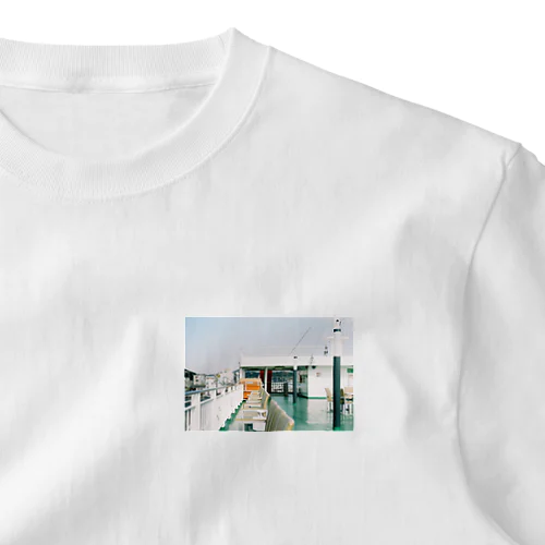 直島までのフェリー One Point T-Shirt