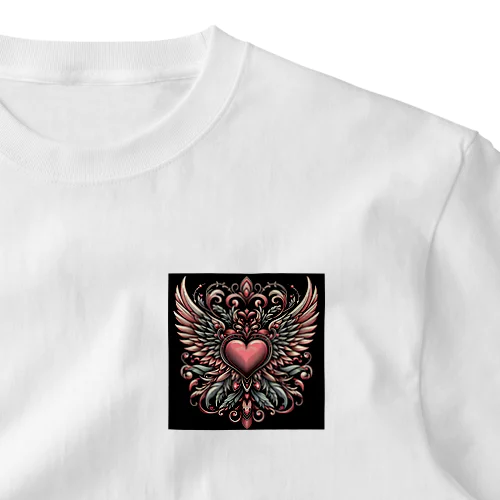 WING HEART001 ワンポイントTシャツ