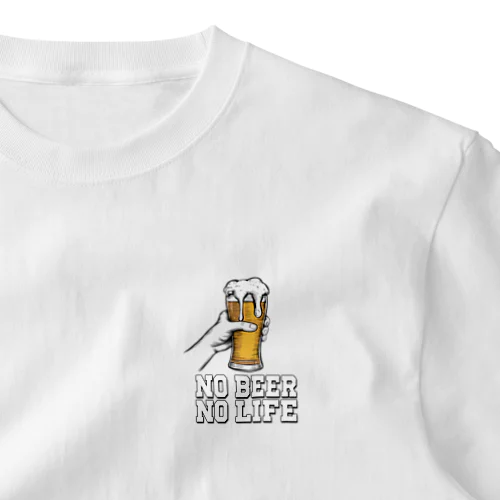 No Beer No Life 乾杯 One Point T-Shirt