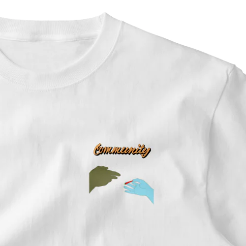 CHILLIN’ COMMUNITY  ワンポイントTシャツ
