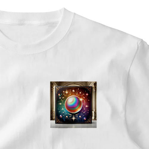 七色に輝く真珠 One Point T-Shirt