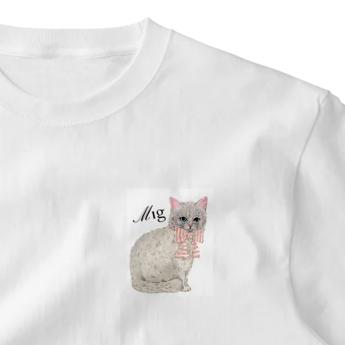 にゃんこT ワンポイントTシャツ