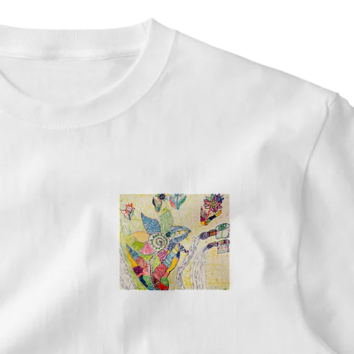 海の花　カイフラワー One Point T-Shirt