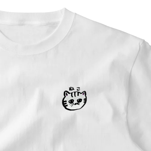 猫Tシャツ One Point T-Shirt