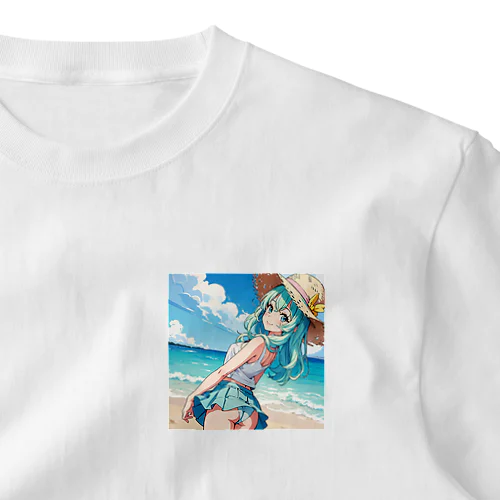 魔法麦わら少女 One Point T-Shirt