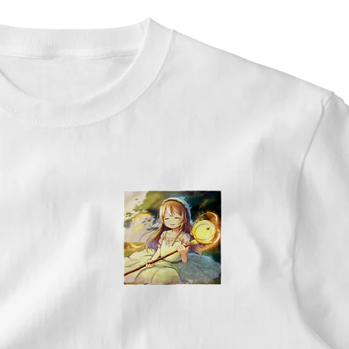 癒し系魔法少女 ワンポイントTシャツ