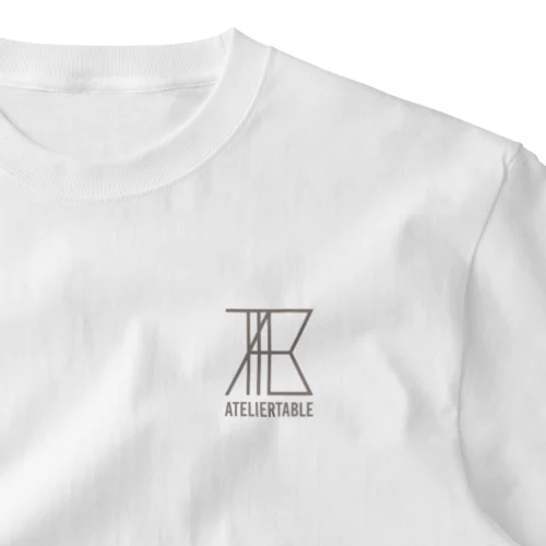 ateliertable ワンポイントTシャツ