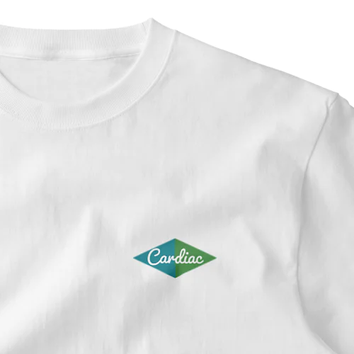 simple logo ワンポイントTシャツ