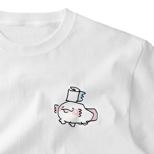 うぱえにっき「あーてぃすと」 ワンポイントTシャツ