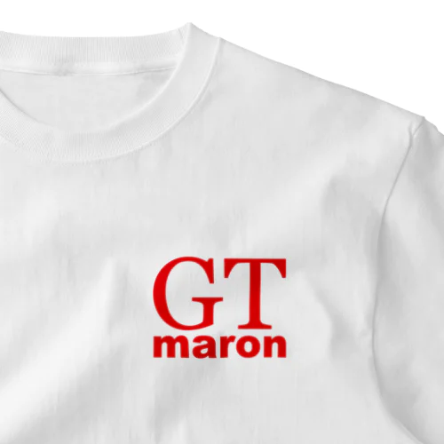 GTmaron赤 ワンポイントTシャツ