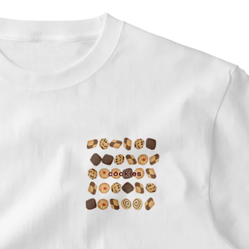 サクサク食感のクッキー ワンポイントTシャツ