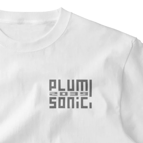 plumsonic!monotone01 ワンポイントTシャツ