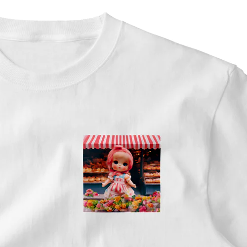 🥐ブーランジェリー🍞女の子🌺 One Point T-Shirt