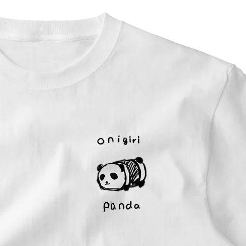 おにぎりパンダ One Point T-Shirt