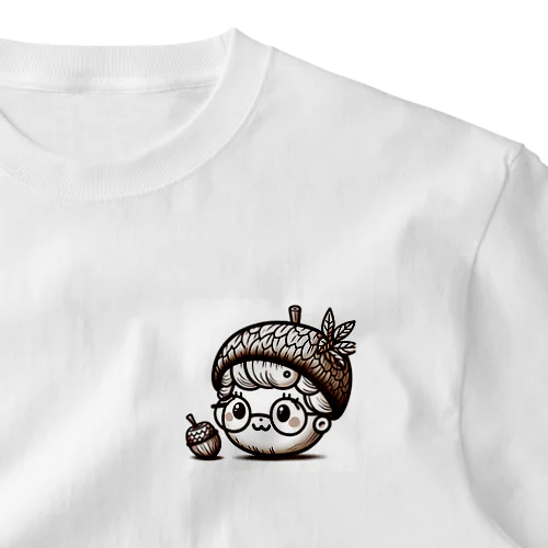 どんぐりばあちゃん ワンポイントTシャツ