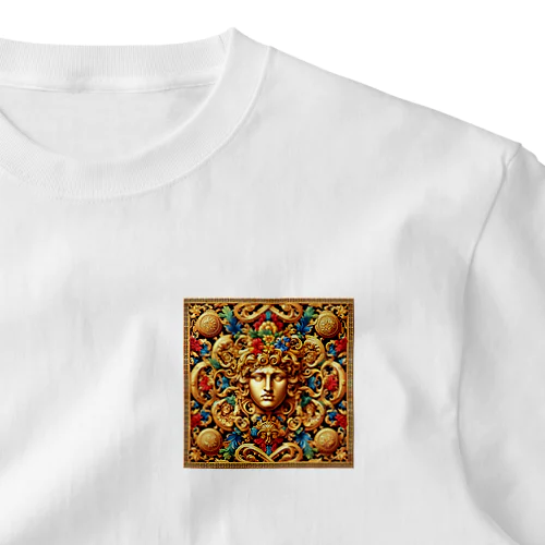 Renaissance baroque模様　European ワンポイントTシャツ