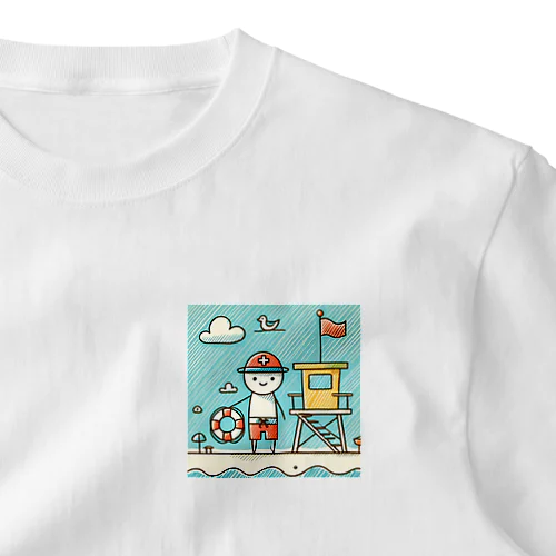 ライフガード ワンポイントTシャツ