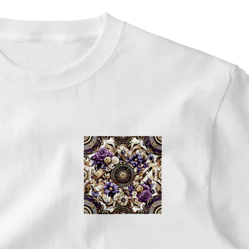 バロック模様　華　Renaissance ワンポイントTシャツ