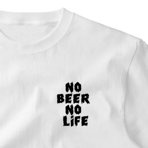NO BEER NO LIFE #03 One Point T-Shirt