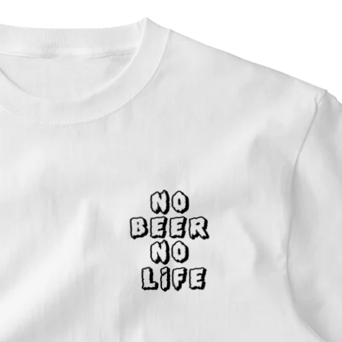 NO BEER NO LIFE #04 One Point T-Shirt