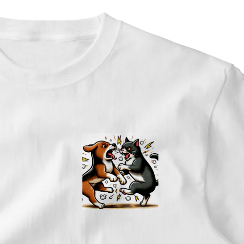 犬猿の仲 One Point T-Shirt