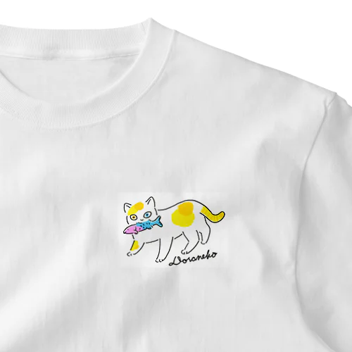 doraneko ワンポイントTシャツ