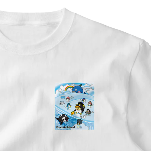 Penguin Island / ペンギンアイランド ワンポイントTシャツ