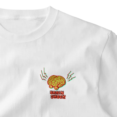 BRAIN SHOCK ワンポイントTシャツ