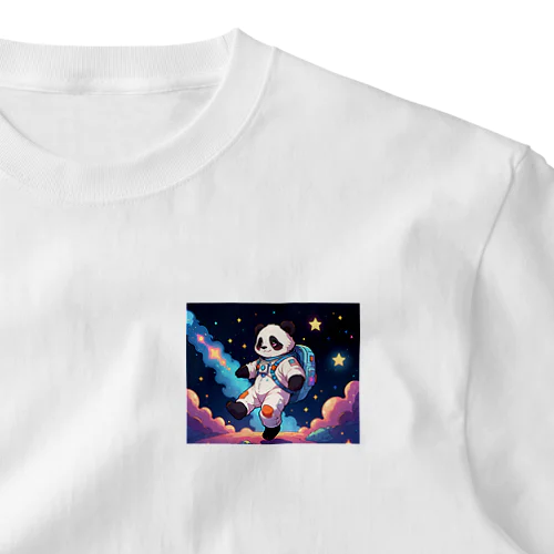 Galaxy Panda One Point T-Shirt