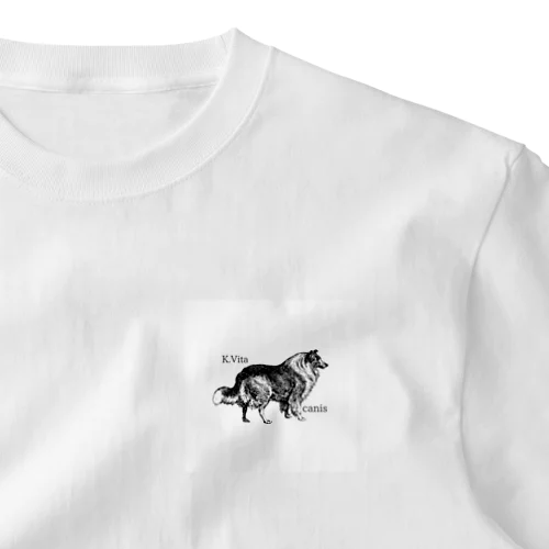 犬＝安産祈願 ワンポイントTシャツ