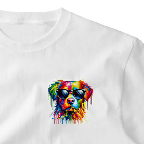 Cool Dog !! One Point T-Shirt