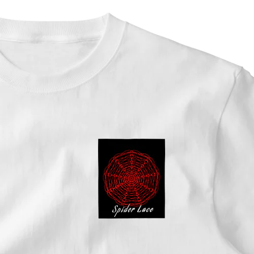 Spider Lace One Point T-Shirt