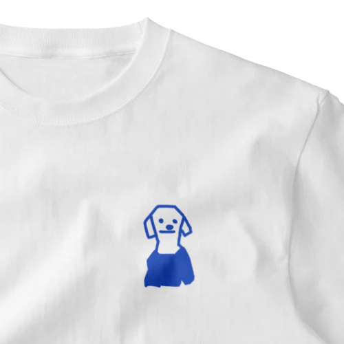 シンプルわんわん ワンポイントTシャツ