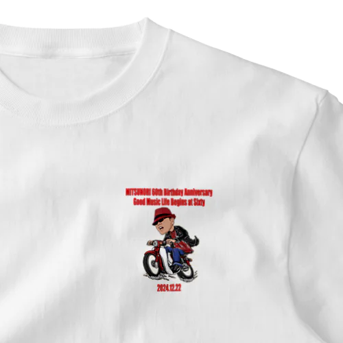 MITSUNORI 還暦記念デザイン Bike-B One Point T-Shirt