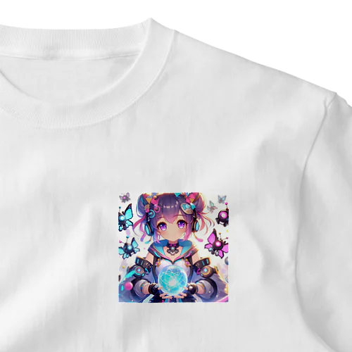 美少女 ワンポイントTシャツ