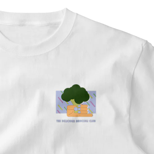 THE DELICIOUS BROCCOLI CLUB ワンポイントTシャツ